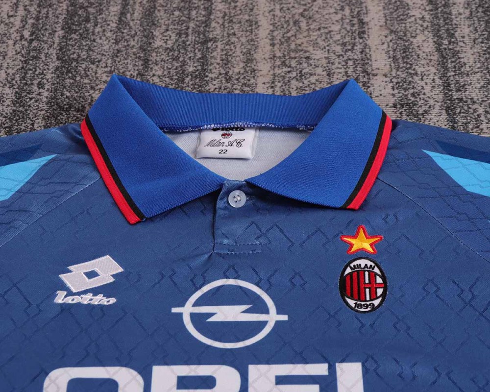 1995-96 AC Milan  Away Retro KIDS Football jersey