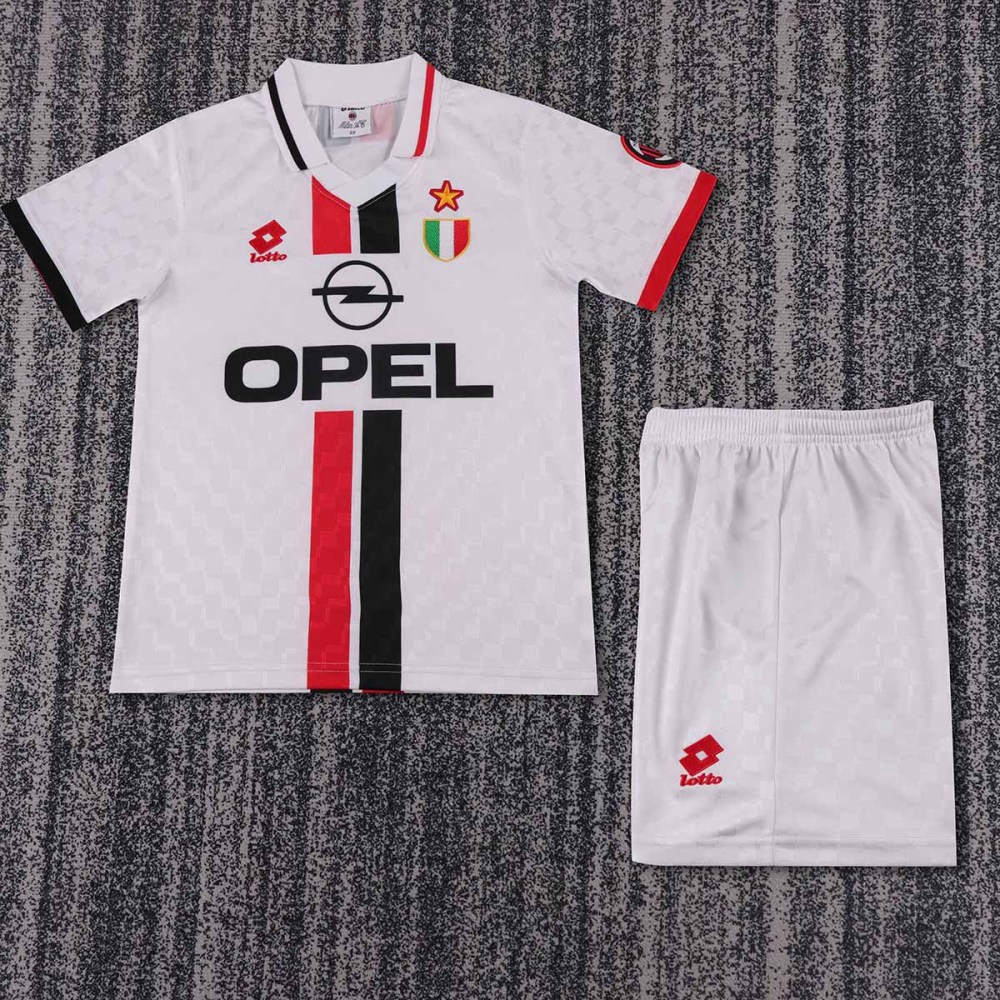 1996-97 AC Milan  Away Retro KIDS Football jersey