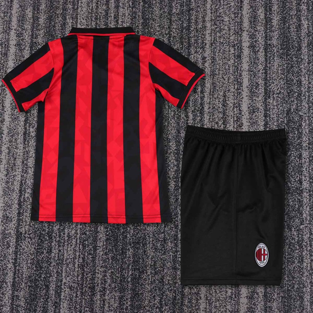 1993-94 AC Milan  Home Retro KIDS Football jersey