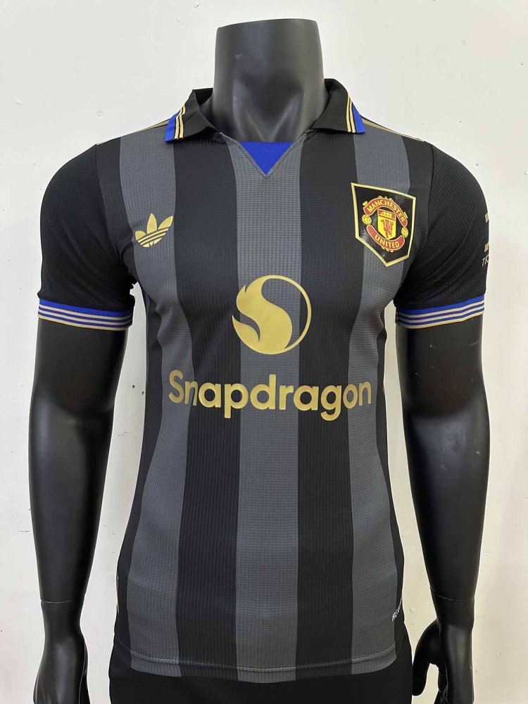 2025-26 Manchester United  Second away game Player Edition Football Jersey