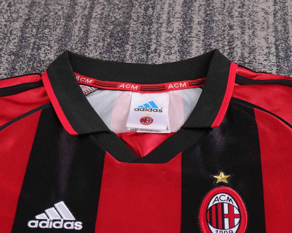 1998-99 AC Milan  Home Retro KIDS Football jersey