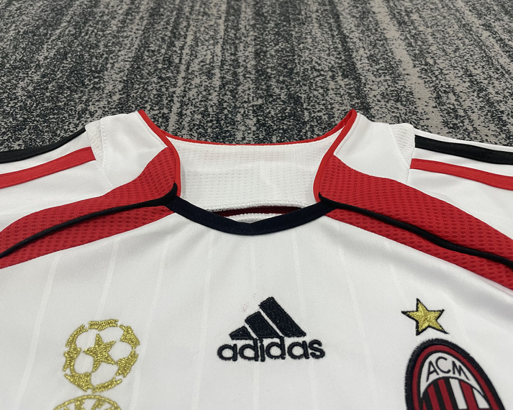 2006-07 AC Milan  Away  Retro KIDS Football jersey