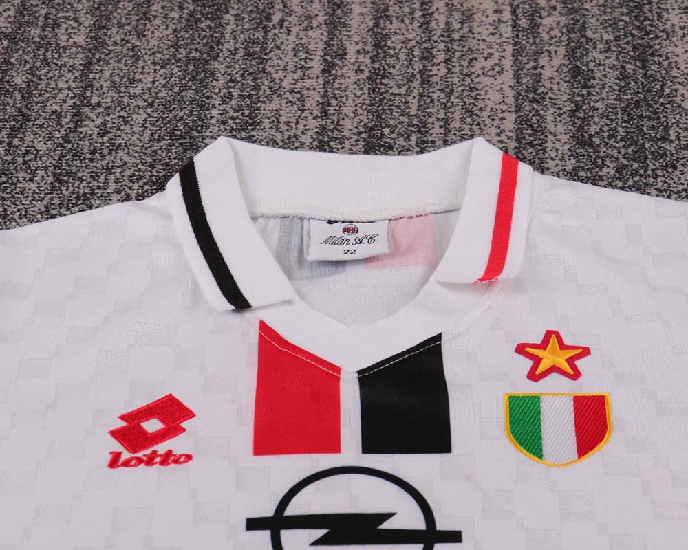 1996-97 AC Milan  Away Retro KIDS Football jersey