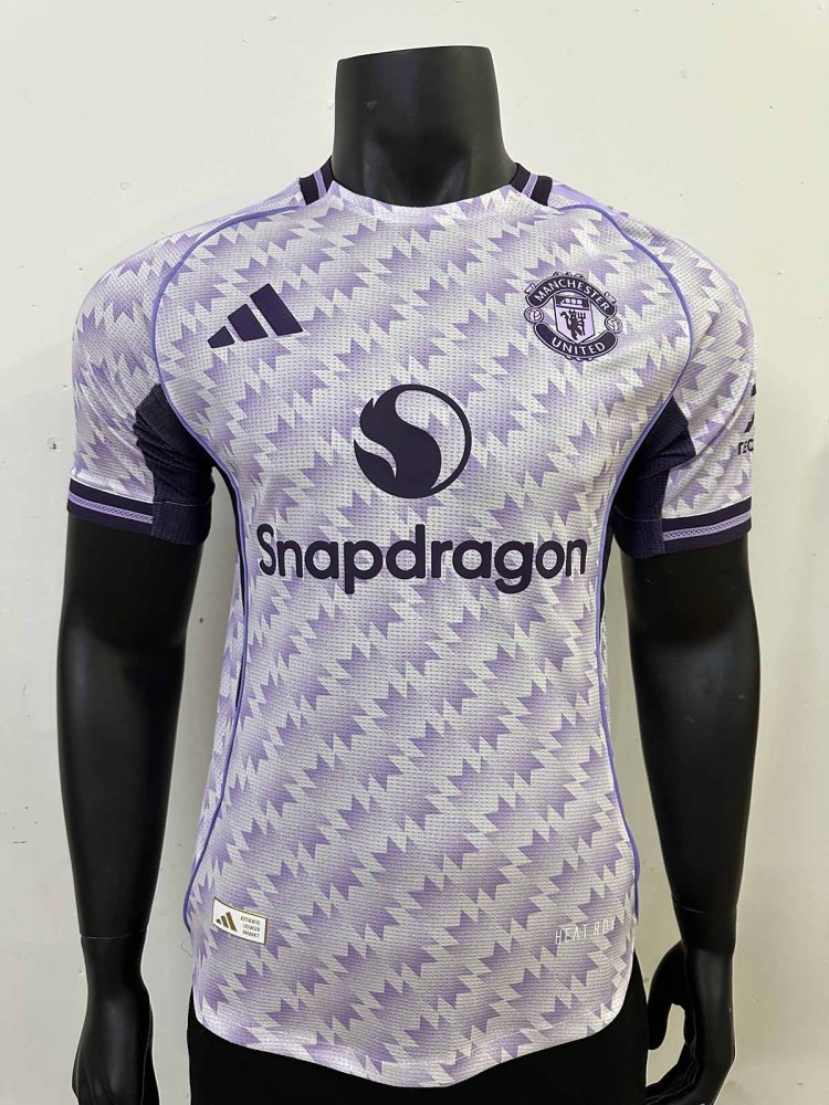 2025-26 Manchester United away Player Edition Football Jersey