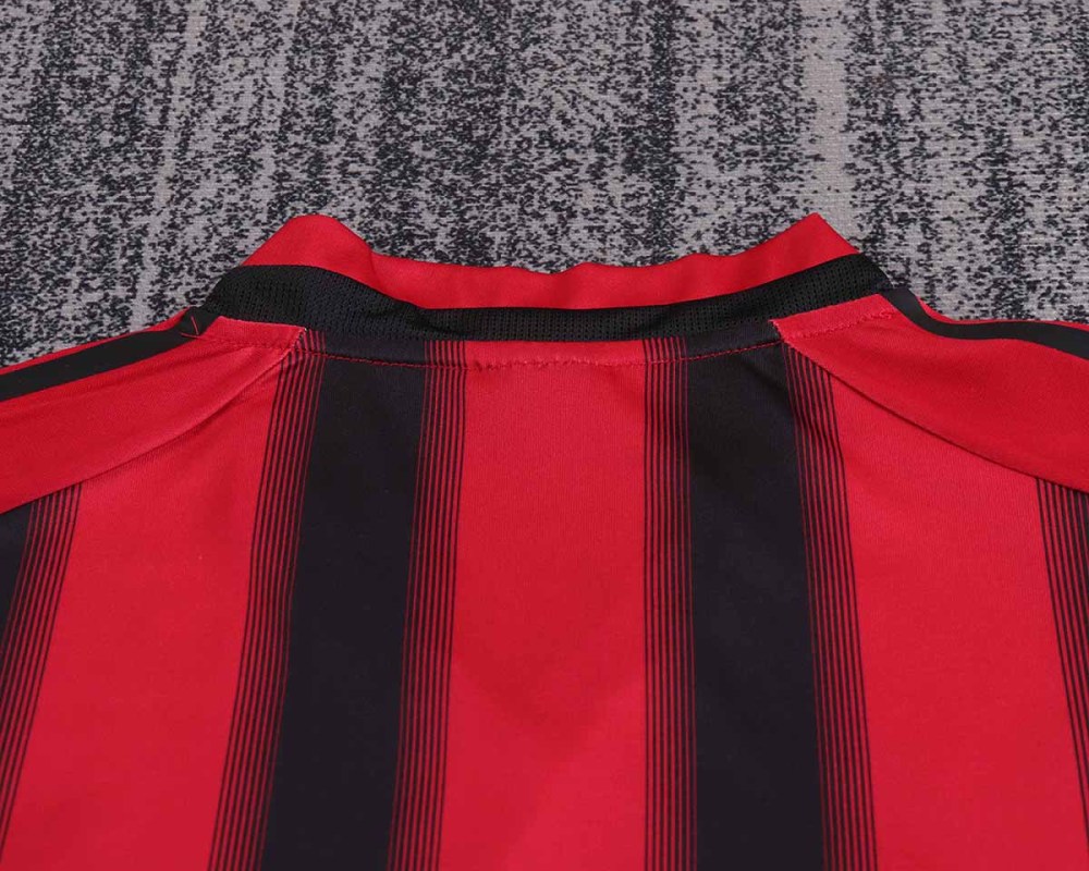 2004-05 AC Milan  Home Retro KIDS Football jersey