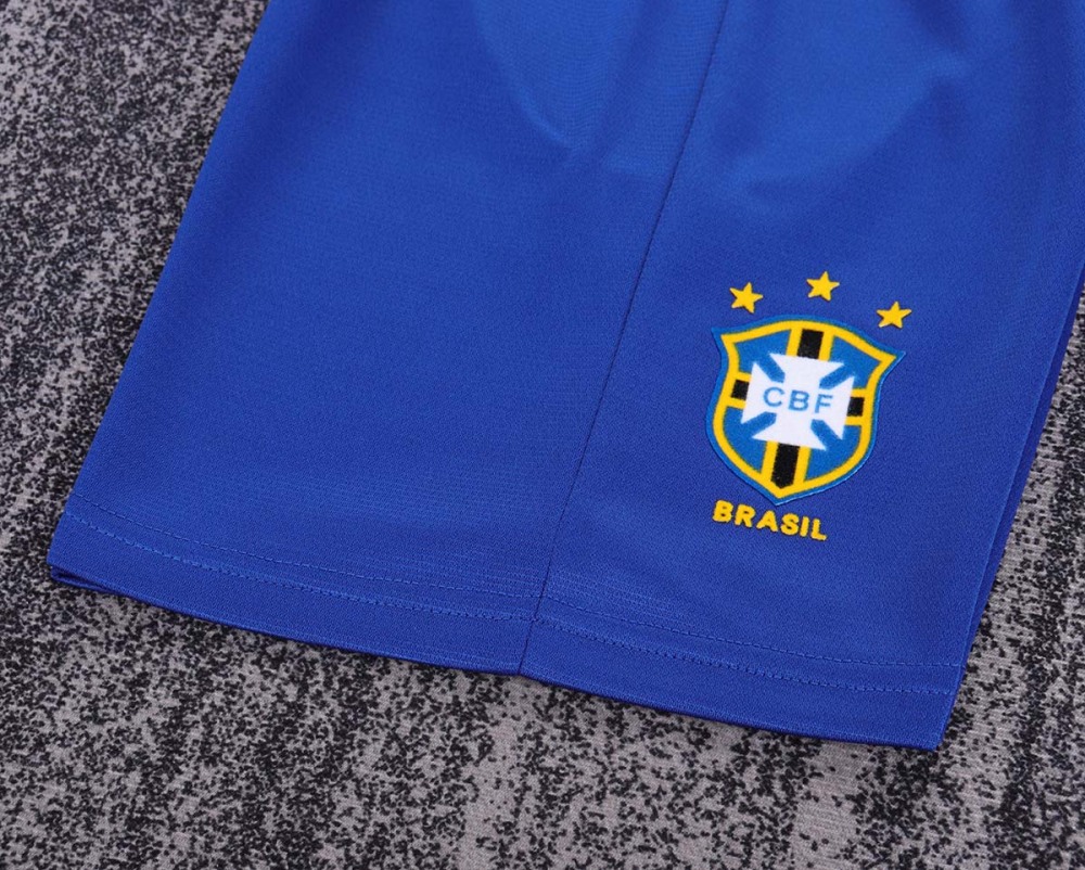 Retro 1994 Brazil Home Kids  Football jersey