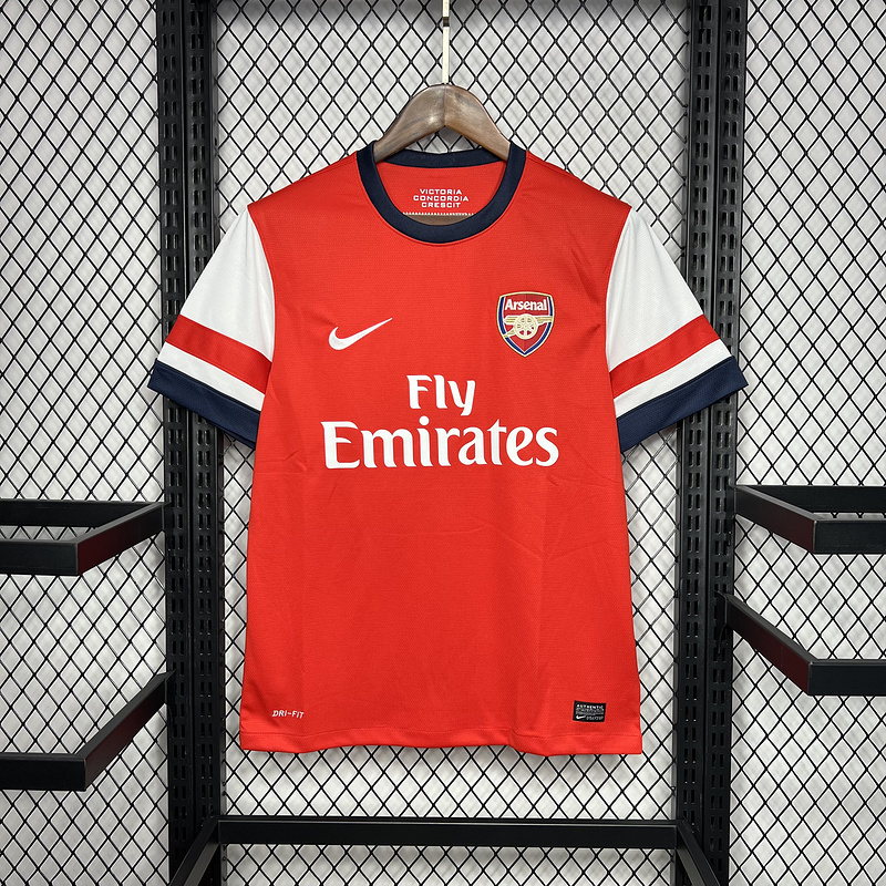 Retro Player Edition 2012-13 Arsenal Home Long sleeve Retro Football jersey