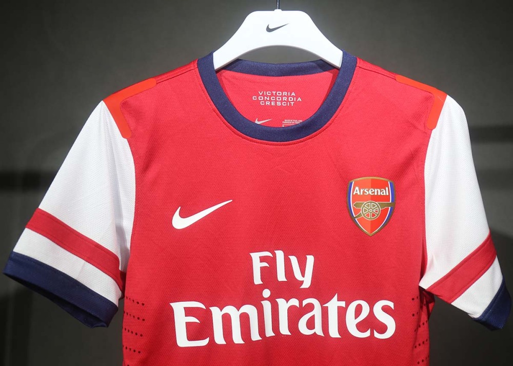 Retro Player Edition 2012-13 Arsenal Home Retro Football jersey