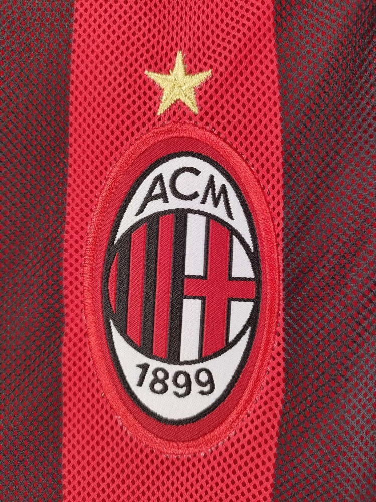 Fan Edition Retro 2002-03 AC Milan Home Retro Football jersey  Champions League Final Edition