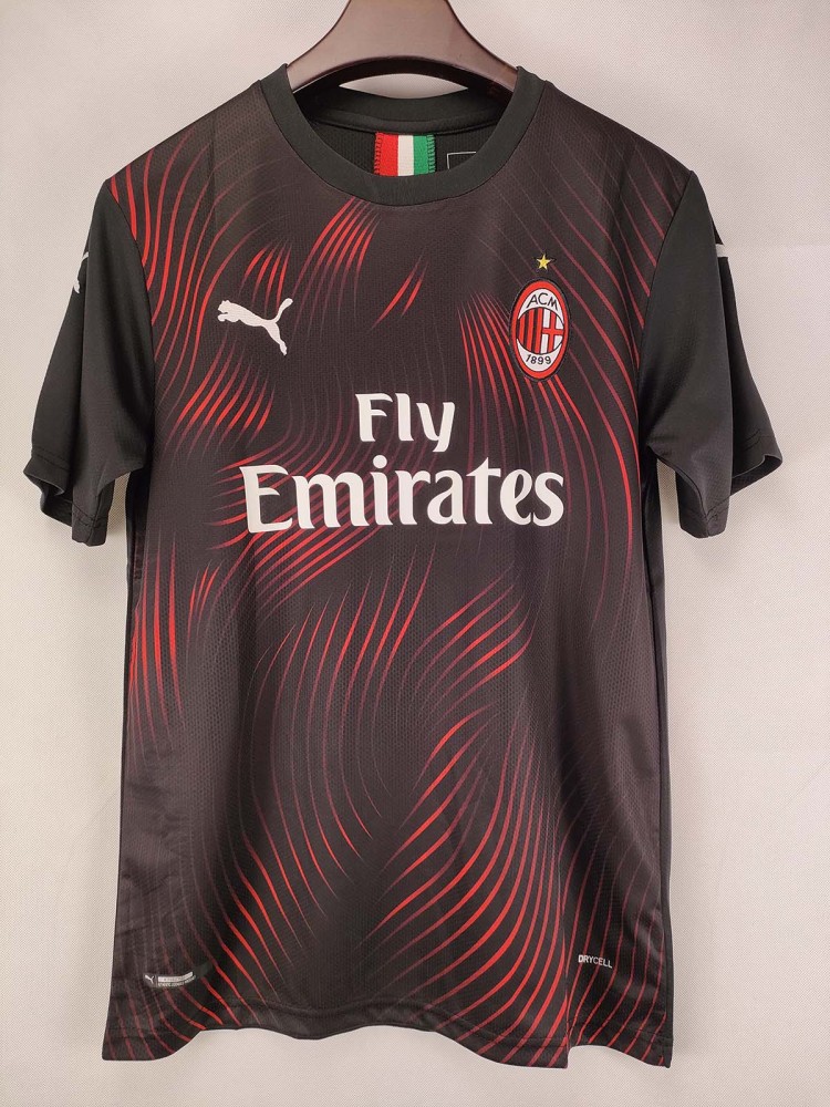 Fan Edition Retro 2019-20 AC Milan Away Retro Football jersey