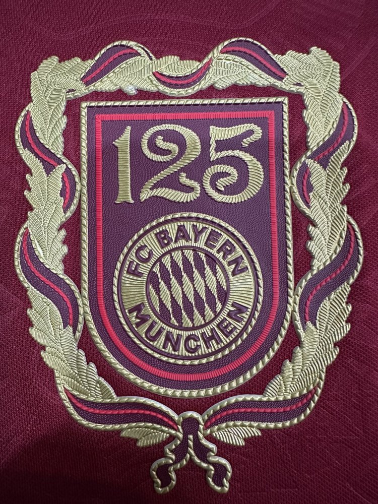 2024-25 Bayern Munchen 125th anniversary Football jersey