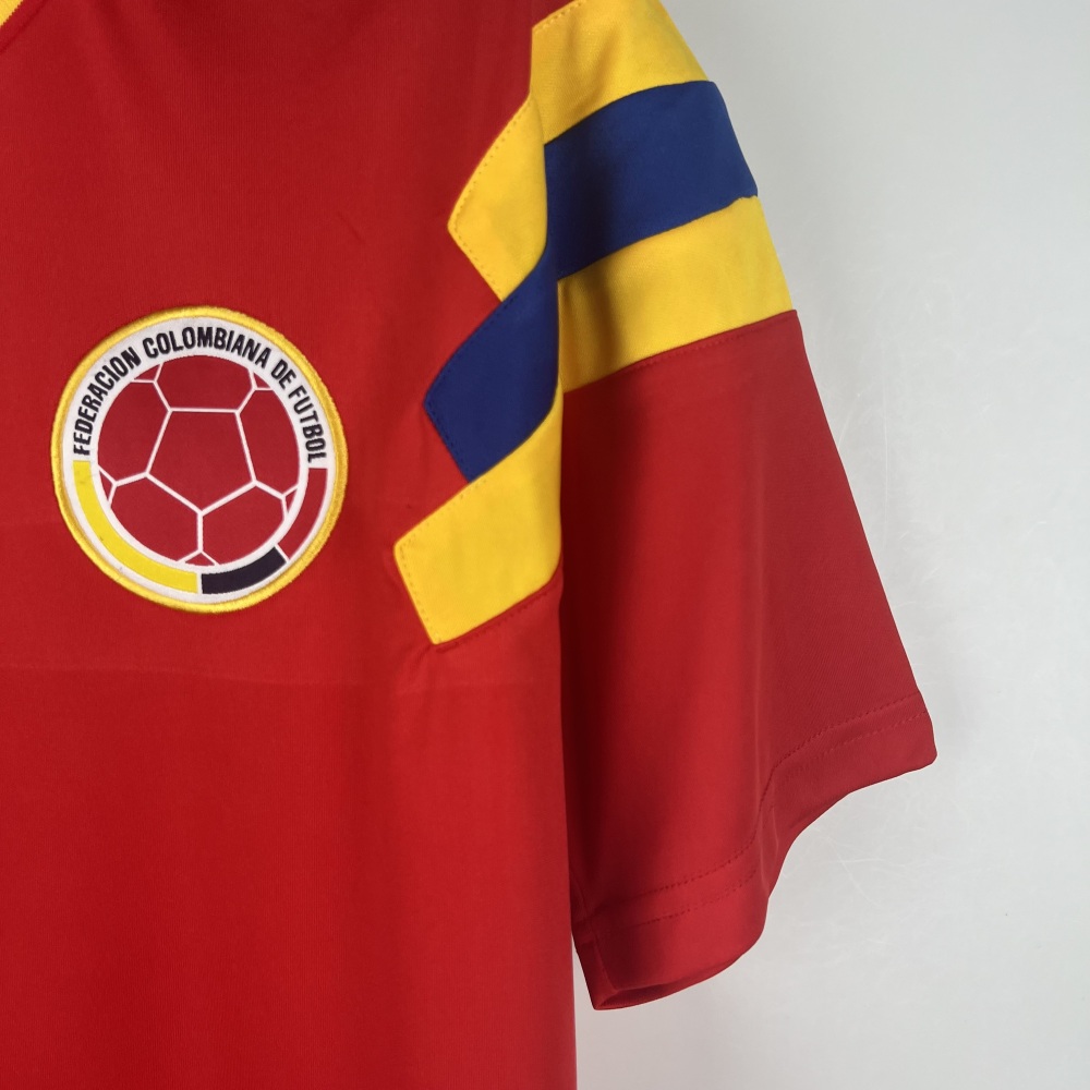 retro 1990 Colombia away retro football jersey retro