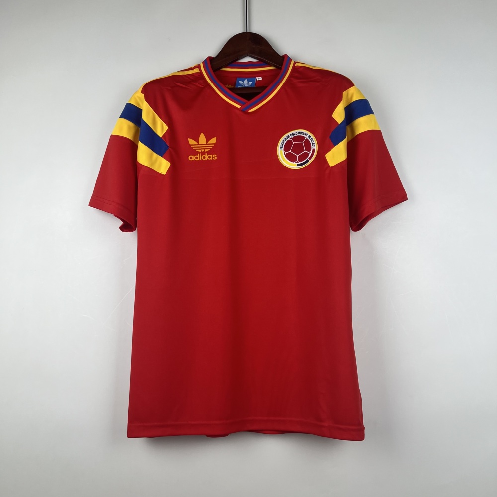 retro 1990 Colombia away retro football jersey retro