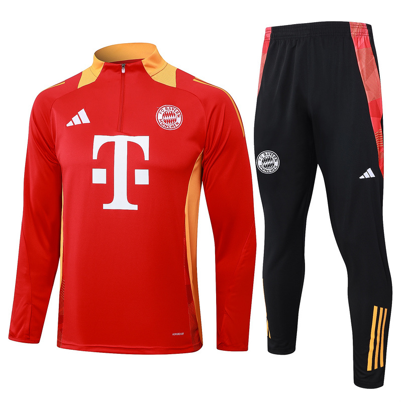 2024-25 Bayern Munich half pull training suit jersey set