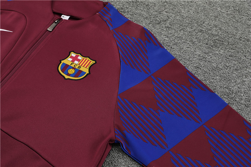 23-24 season Barcelona long-length jacket training suit