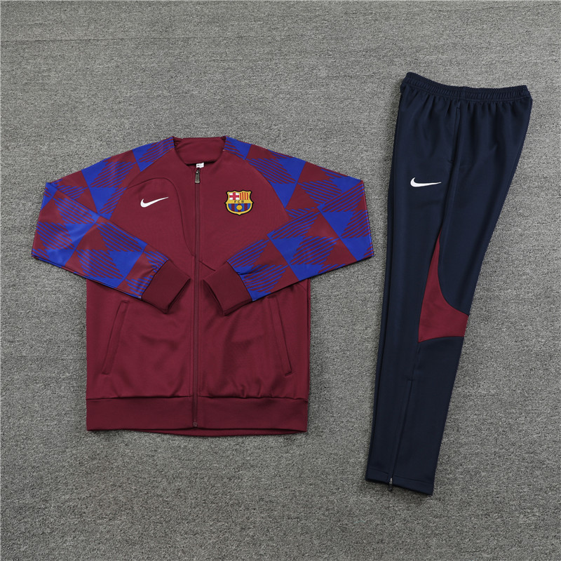 23-24 season Barcelona long-length jacket training suit
