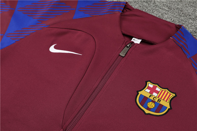 23-24 season Barcelona long-length jacket training suit
