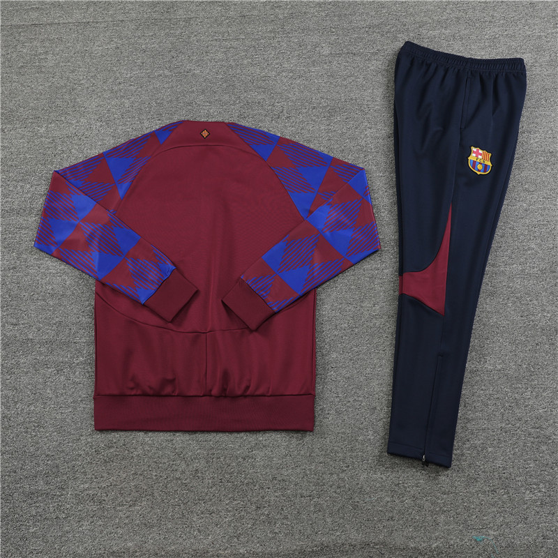 23-24 season Barcelona long-length jacket training suit