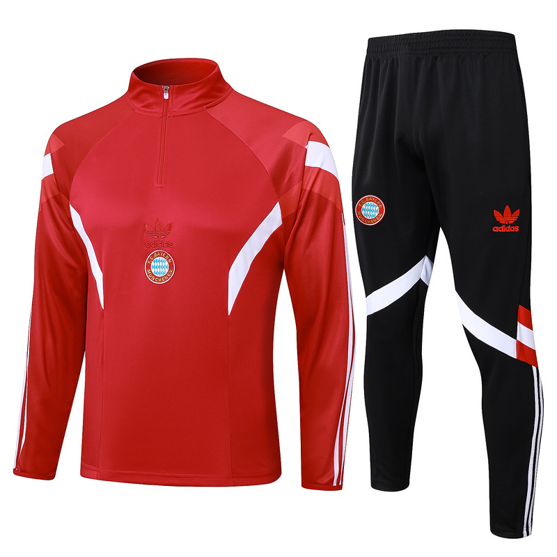 2024-25 Bayern Munich half pull training suit jersey set