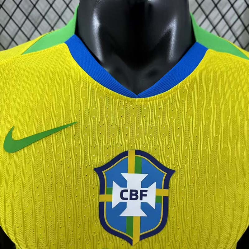 Player 2025-26 Brazil Home Football jersey