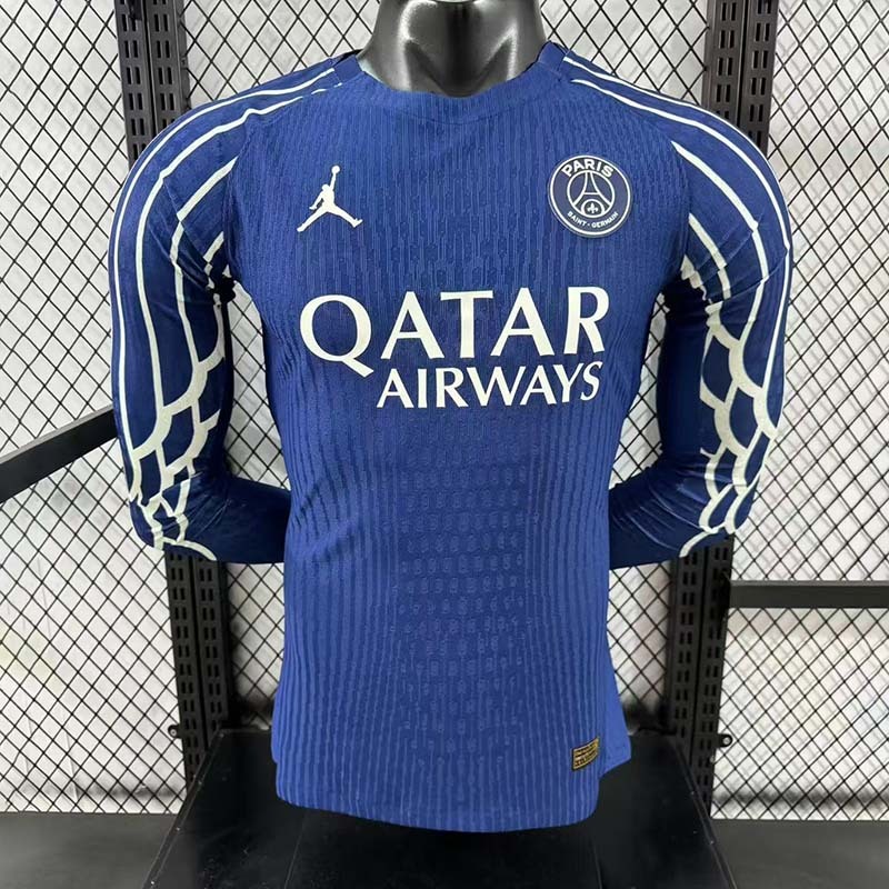 Player 2024-25 PSG fourth away long sleeve Football jersey