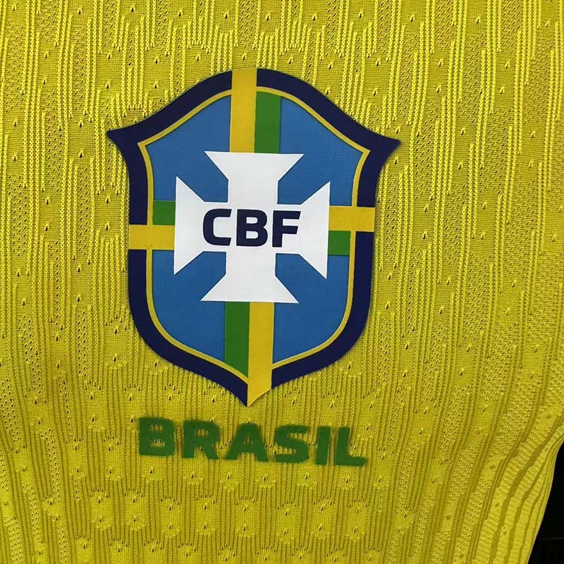 Player 2025-26 Brazil Home Football jersey