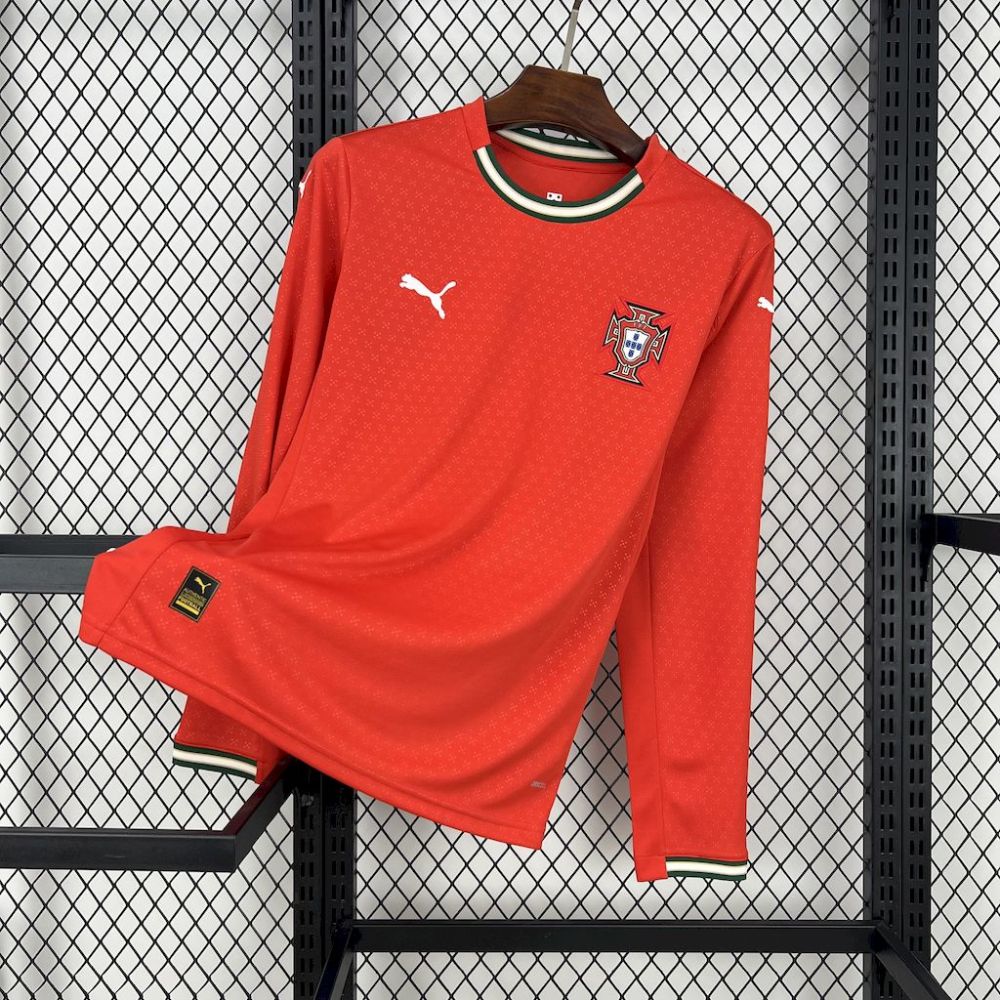 2025-26 Portugal Home Long Football jersey