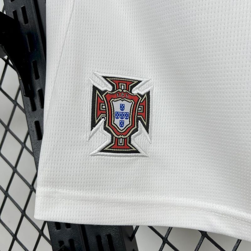 2025-26 Shorts Portugal white Football jersey