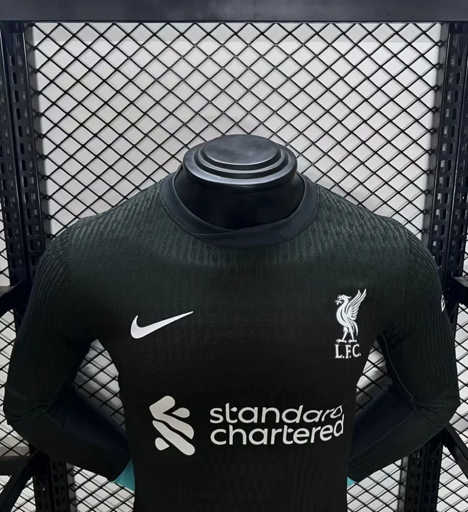 2024-25 CHAMPIONS 20 Liverpool  Away Long Sleeves Football jersey