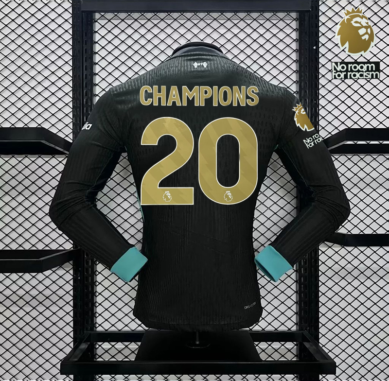 2024-25 CHAMPIONS 20 Liverpool  Away Long Sleeves Football jersey