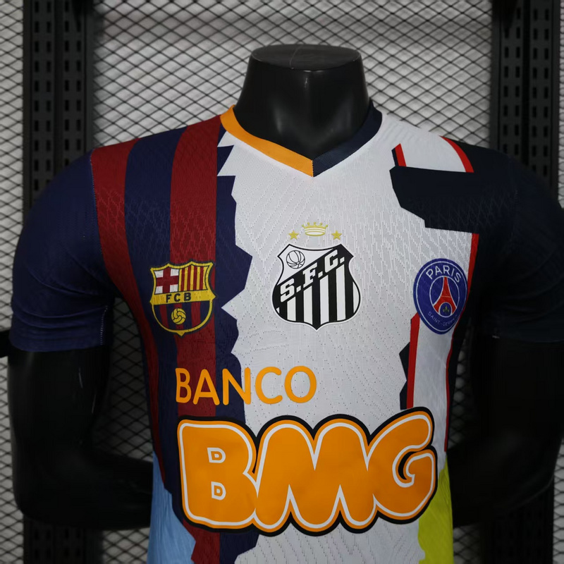 Player 2025-26 NEYMAR JR Santos Barcelona PSG Brazil Al Hilal Football jersey