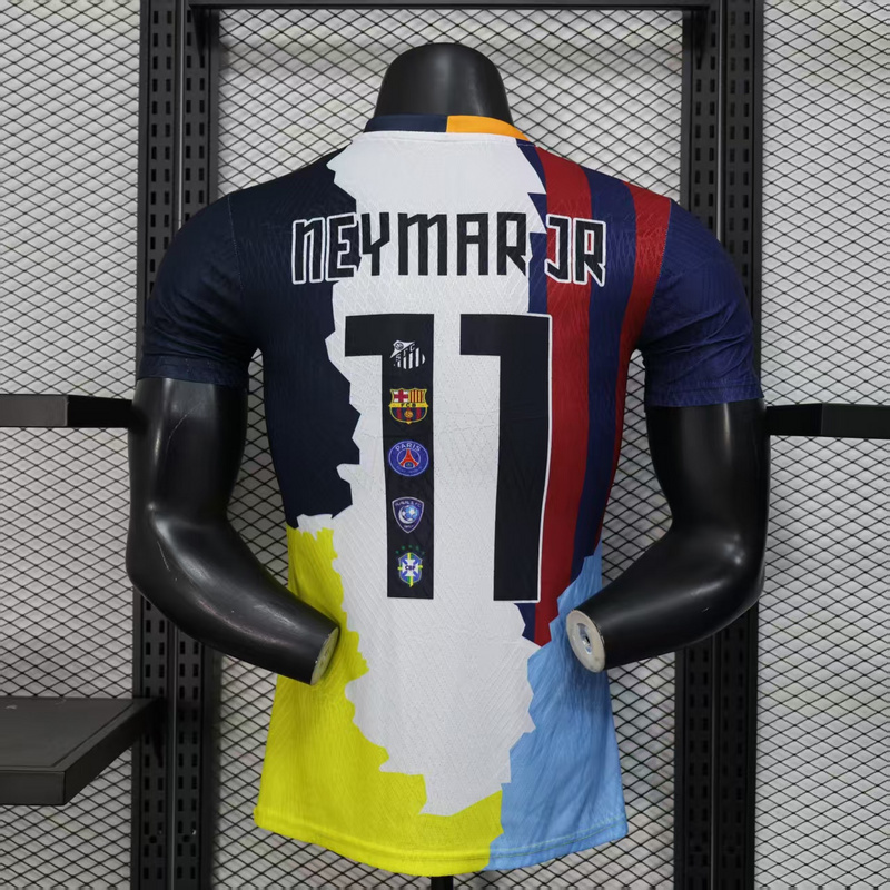 Player 2025-26 NEYMAR JR Santos Barcelona PSG Brazil Al Hilal Football jersey