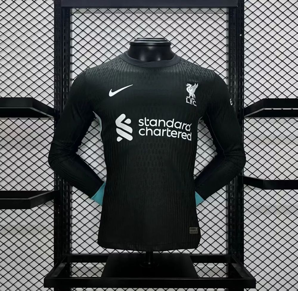 2024-25 CHAMPIONS 20 Liverpool  Away Long Sleeves Football jersey