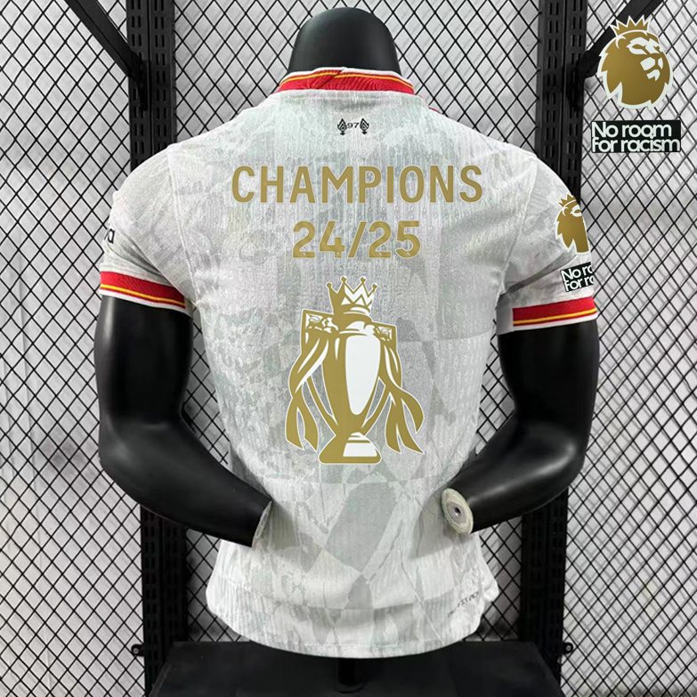 Player 2024-25 CHAMPIONS Liverpool III Away Football jersey