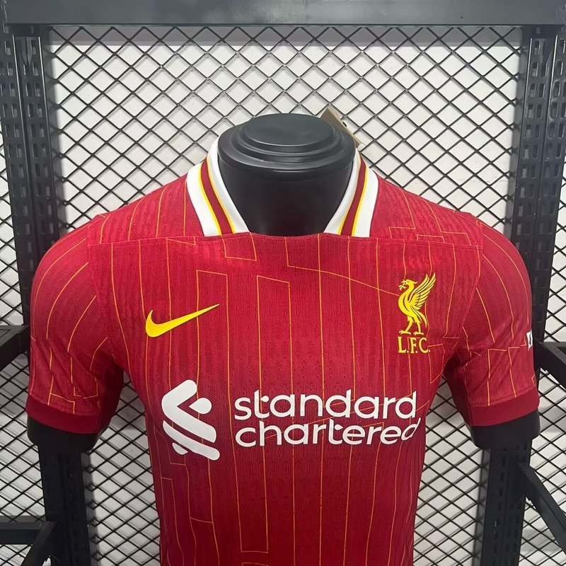 Player 2024-25 CHAMPIONS 20 Liverpool Home Football jersey
