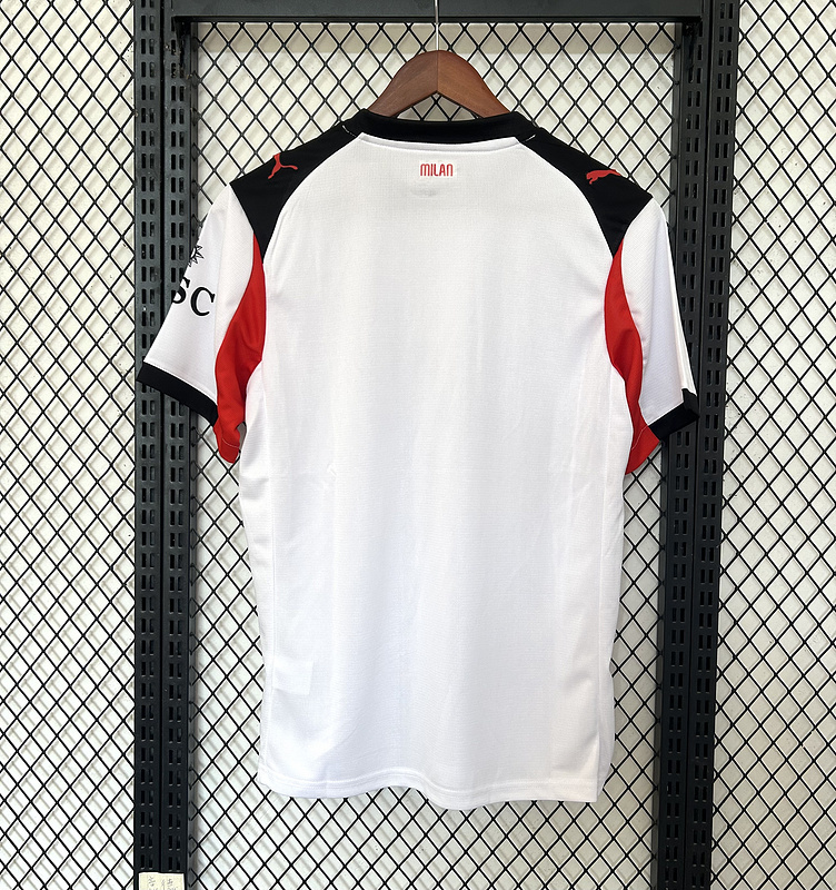 2025-26 AC Milan White Football jersey