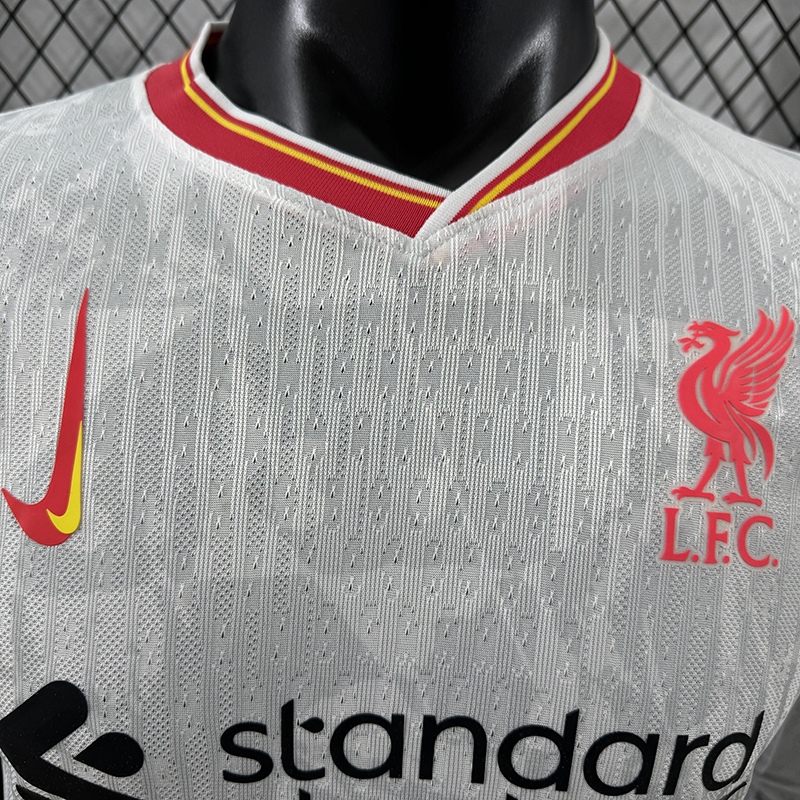 Player 2024-25 CHAMPIONS Liverpool III Away Long sleeves Football jersey
