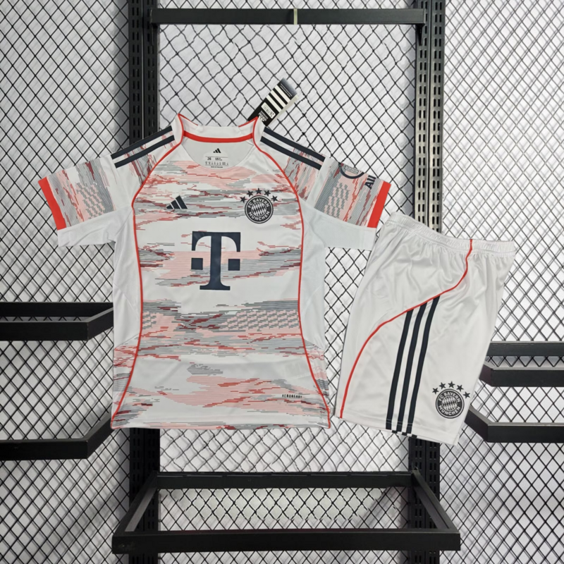 2025-26 Bayern Munchen 2 Away KIDS Football jersey