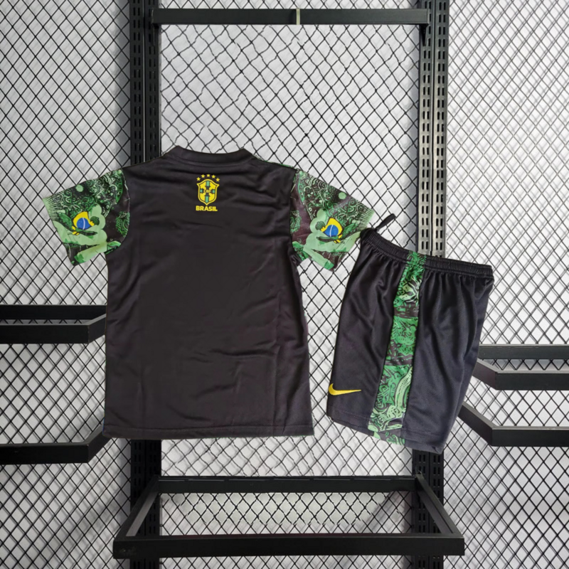 2025-26 Brazil Special Edition kids Football jersey