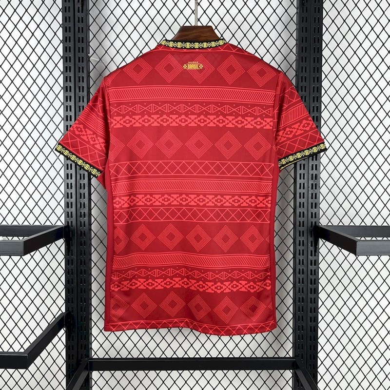 2025-26 Brazilian season Jordan red special edition Football jersey
