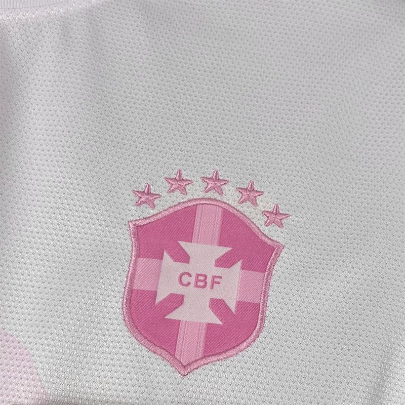 2025-26 Brazilian Pink Football jersey