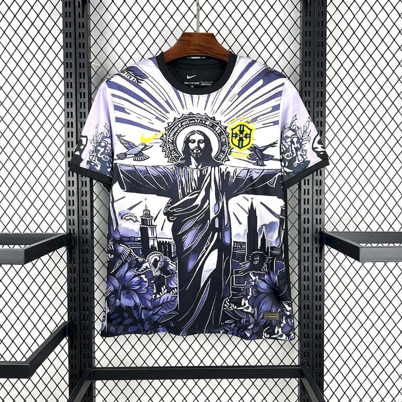 2025-26 Brazil season deep purple Football jersey