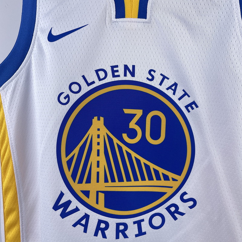 Kids 2023 NBA Golden State Warriors 30 CURRY Basketball Jersey