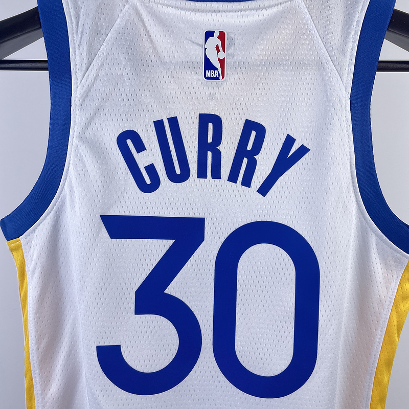 Kids 2023 NBA Golden State Warriors 30 CURRY Basketball Jersey