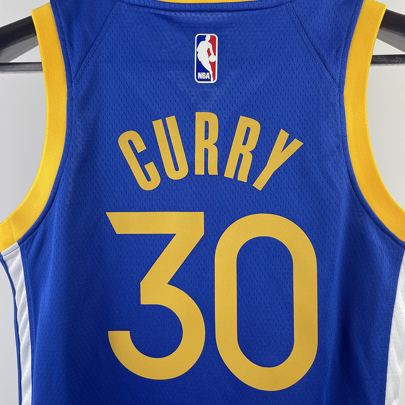 Kids 2023 NBA Golden State Warriors 30 CURRY Basketball Jersey