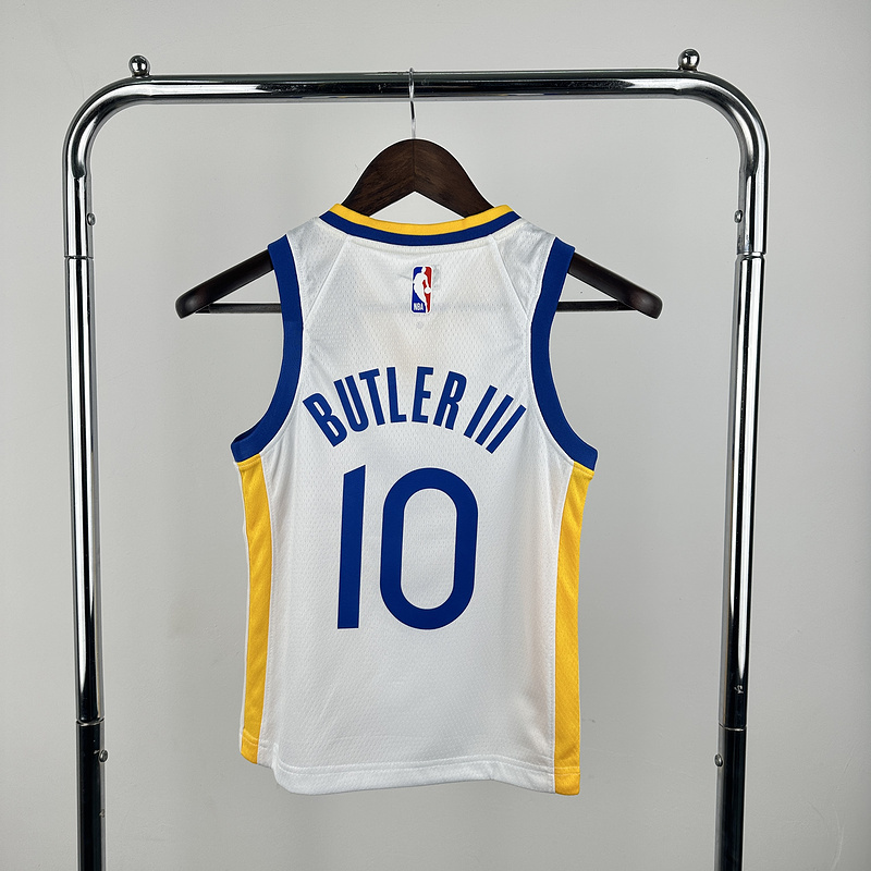 KIDS 2024 NBA Golden State Warriors 10 BUTLER III Basketball Jersey