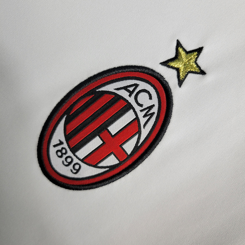 Retro 2009-10 AC Milan away ZAMBROTTA KAKA MALDINI RONALDINHO BECKHAM ELSHAARAWY PIRLO INZAGHI Football jersey retro