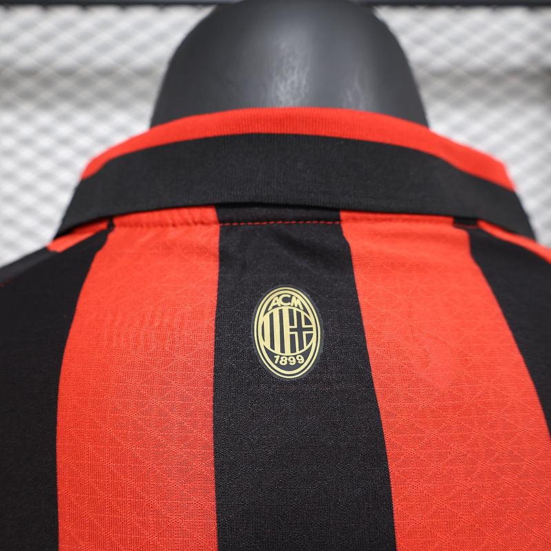 Player 2024-25 AC Milan 125th Anniversary Goalkeeper Long Sleeve Football jersey