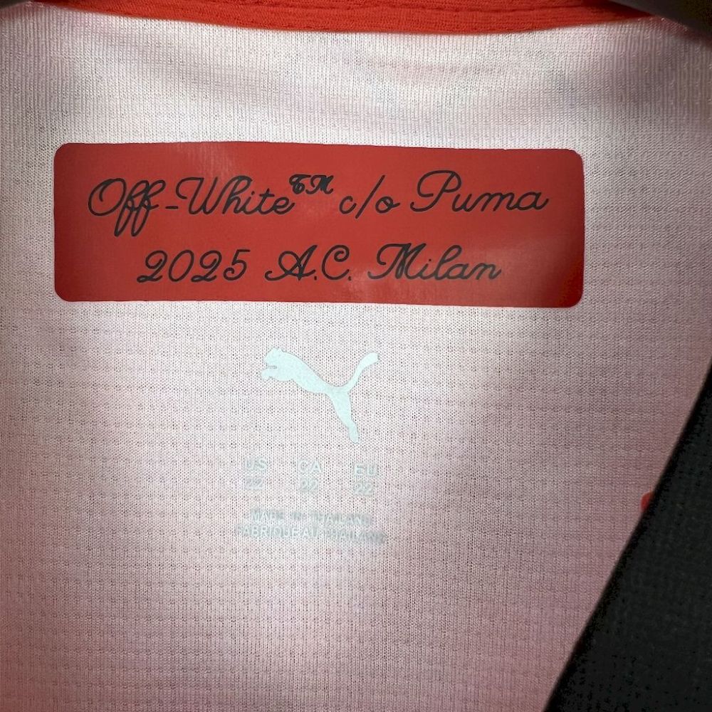 2024-25 AC Milan Co-Branded Red Edition Kids Football jersey