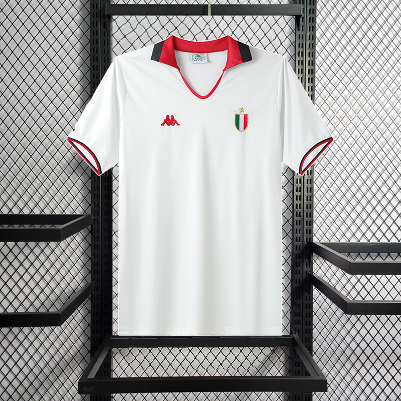 Retro 1988-89 AC Milan Champions League final football jersey